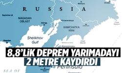 8,8’lik deprem yarımadayı 2 metre kaydırdı!