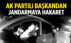 AK Partili ilçe başkanı jandarmaya hakaret etti!
