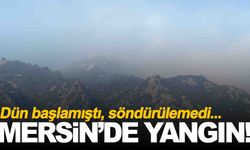 Anamur’daki orman yangını sürüyor… Kontrol altına alınamadı!