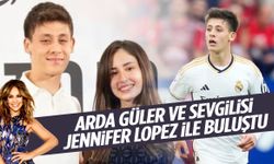 Arda Güler ve sevgilisi Jennifer Lopez ile bir araya geldi! Sosyal medya o kareyi konuşuyor!
