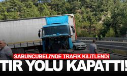 Arıza yapan tır, Sabuncubeli’nde trafiği kilitledi!