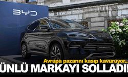 Avrupa pazarında BYD fırtınası… Ünlü markayı solladı!
