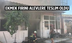 Aydın’da ekmek fırını alevlere teslim oldu