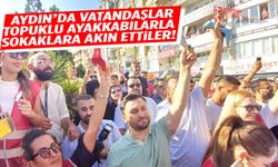 Aydın’da sıra dışı 'topuklu' eylem!