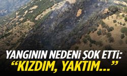 Aydın’da tarım arazisindeki yangının nedeni şok etti: “Kızdım, yaktım…”