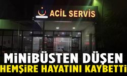 Aydın'da minibüsten düşen hemşire hayatını kaybetti