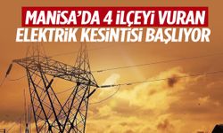 Az sonra Manisa’da elektrikler kesilecek! 4 ilçeyi kapsıyor…