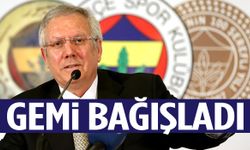 Aziz Yıldırım gemi bağışladı