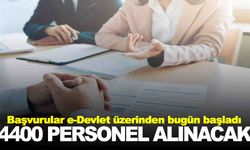 Bakanlık 4 bin 400 personel alacak… Başvurular bugün başladı!