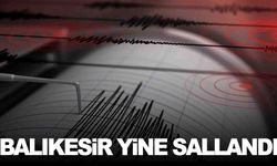 Balıkesir’de artçılar sürüyor… Bir deprem daha oldu!