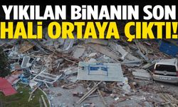 Balıkesir’de yıkılan binanın görüntüsü ortaya çıktı!