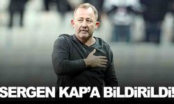 Beşiktaş Sergen Yalçın’ı KAP’a bildirdi!