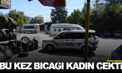 Bu kez bıçağı kadın çekti… Dini nikahlı eşini bıçakladı!