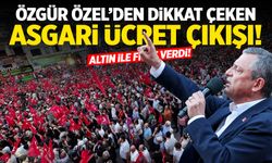 Özgür Özel'den dikkat çeken asgari ücret çıkışı!