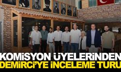 Büyükşehir komisyon üyelerinden Demirci’ye çıkarma