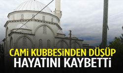 Cami kubbesinde feci ölüm: 20 metreden düşen şahıs hayatını kaybetti