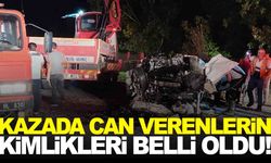 Katliam gibi kazada 6 kişi hayatını kaybetmişti… Ölenlerin kimlikleri belli oldu