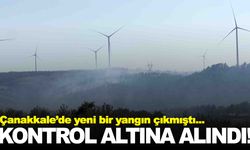 Çanakkale’deki bu kez korkulan olmadı… Yangın kontrol altında!