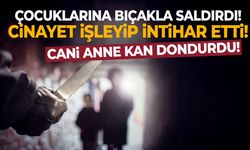 Cani anne dehşeti: Biri 2 biri 3 yaşındaydı...