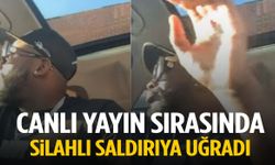Canlı yayın sırasında silahlı saldırıya uğradı… Korkunç anları milyonlarca kişi izledi