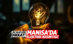 Çıkmadan Şarjları Doldurun | 26 Ağustos 2025 Salı Manisa Elektrik Kesintisi