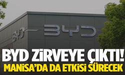 BYD zirveye çıktı! Manisa’da da etkisi sürecek