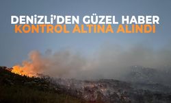 Denizli yangını son durum: Kontrol altına alındı