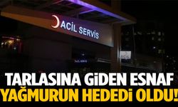 Honaz’da tarlasına giden esnaf, yıldırım çarpması sonucu hayatını kaybetti!