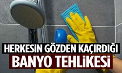 Temiz sandığınız alan, bakteri yuvası çıktı… Burayı temizlemeden banyoyu kullanmayın!