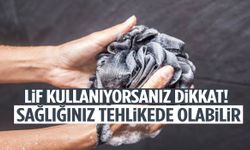 Duşta kullandığınız lif tehlike saçıyor: Hemen çöpe atın!