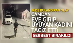 Ege’de camdan eve girip uyuyan kadını taciz etti