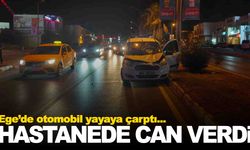 Ege’de otomobil yayaya çarptı… Talihsiz kadın kurtarılamadı