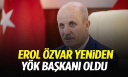 Erol Özvar yeniden YÖK Başkanı oldu