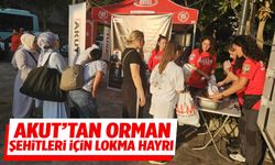 AKUT’tan orman şehitleri için lokma hayrı