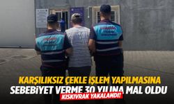 Karşılıksız çekle işlem yapılmasına sebebiyet verme 30 yılına mal oldu! Sonunda yakayı ele verdi…