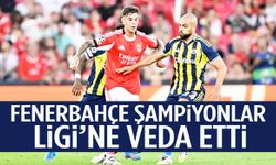 Fenerbahçe'den Şampiyonlar Ligi'ne veda!
