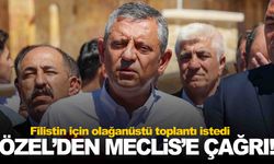 CHP lideri Özel'den Filistin için TBMM'ye olağanüstü toplantı çağrısı