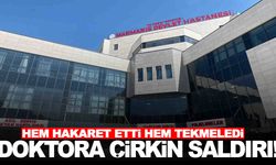 Ege’de doktora saldırı… Hakaret edip karnına tekme attı!