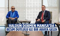 Haldun Dormen Manisa’da