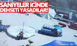 Hamile kadın ve çocuğunu Allah korudu! Her şey bir anda oldu!