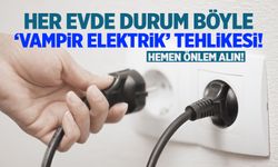 Her evde var! Vampir elektrik yük bindiriyor...