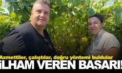 Hikayeleri de üzümler kadar ilginç… Manisalı çiftin ilham veren başarısı!