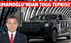 Ekrem İmamoğlu'ndan 'TOGG' tepkisi!