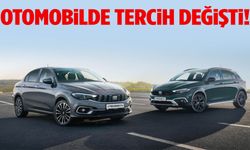 Otomobilde tercihler değişti!