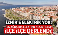 İzmir Karanlığa Gömülüyor! 26 Ağustos 2025 Salı İzmir Elektrik Kesintisi