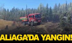 İzmir Aliağa’da korkutan yangın… Hızlı müdahale tehlikeyi önledi!