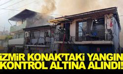 İzmir Konak’taki yangın kontrol altına alındı!