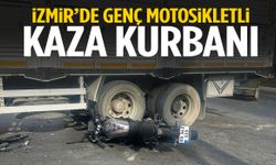 İzmir’de motosiklet kazası… 22 yaşındaki genç hayatını kaybetti!