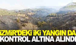 İzmir’deki iki yangın da kontrol altına alındı