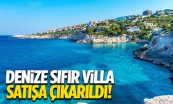 Aliağa’da denize sıfır villa satışa çıkarıldı!